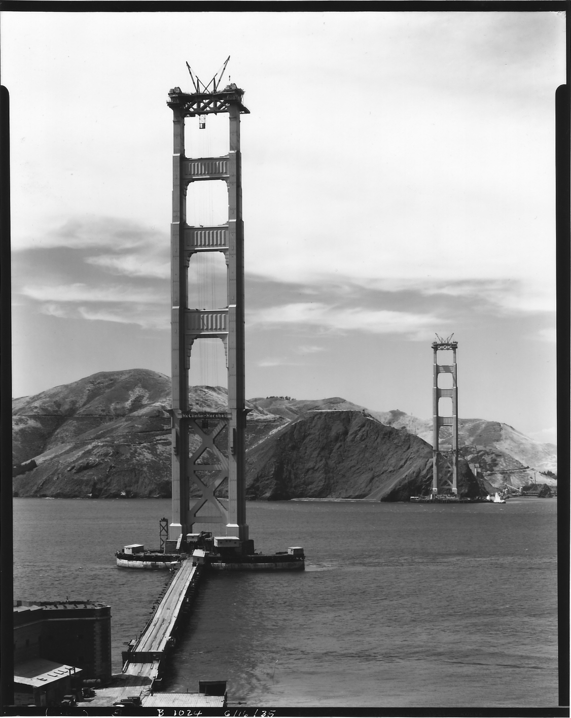La construction du Golden Gate Bridge de San Francisco – La boite verte