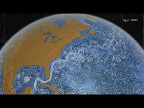 2 ans de courants océaniques de surface