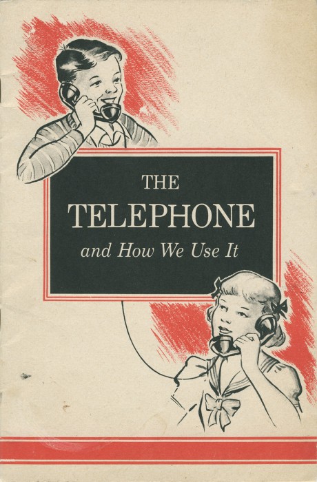 Manuel d’utilisation du téléphone en 1951