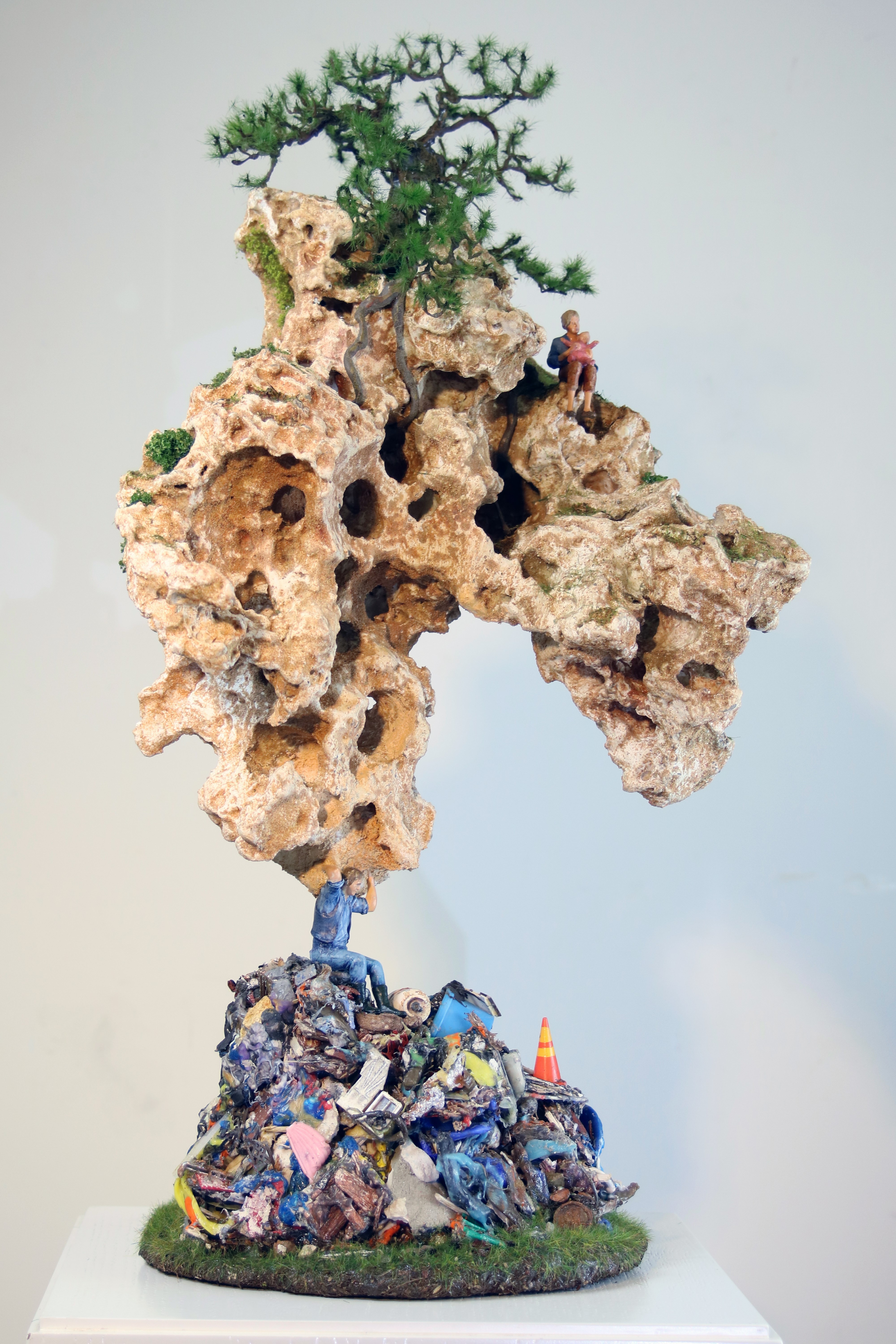Les bonsaïs et les sculptures miniatures de Patrick Bergsma