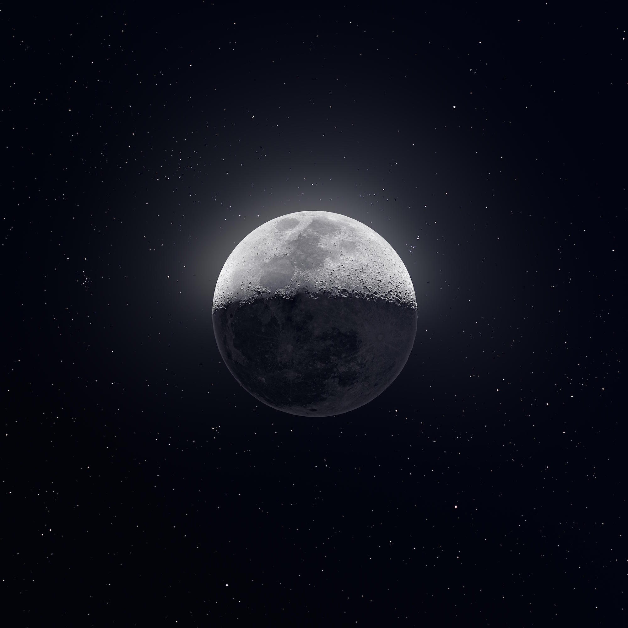 50 000 images combinées : la lune en ultra haute résolution – La boite verte